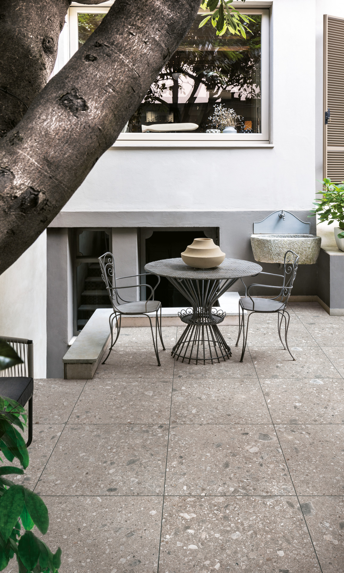 Mystone Ceppo di Gré20 в интерьере