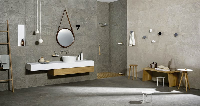 Mystone Gris Fleury в интерьере