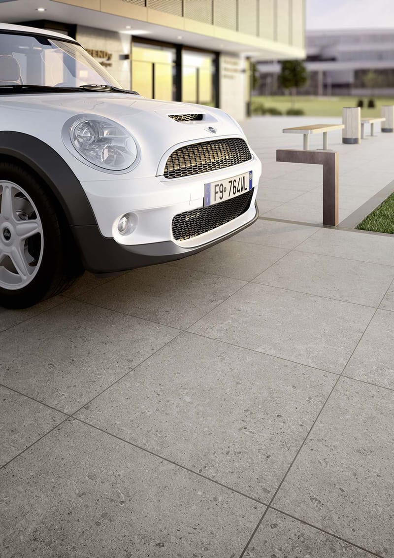 Mystone Gris Fleury20 в интерьере