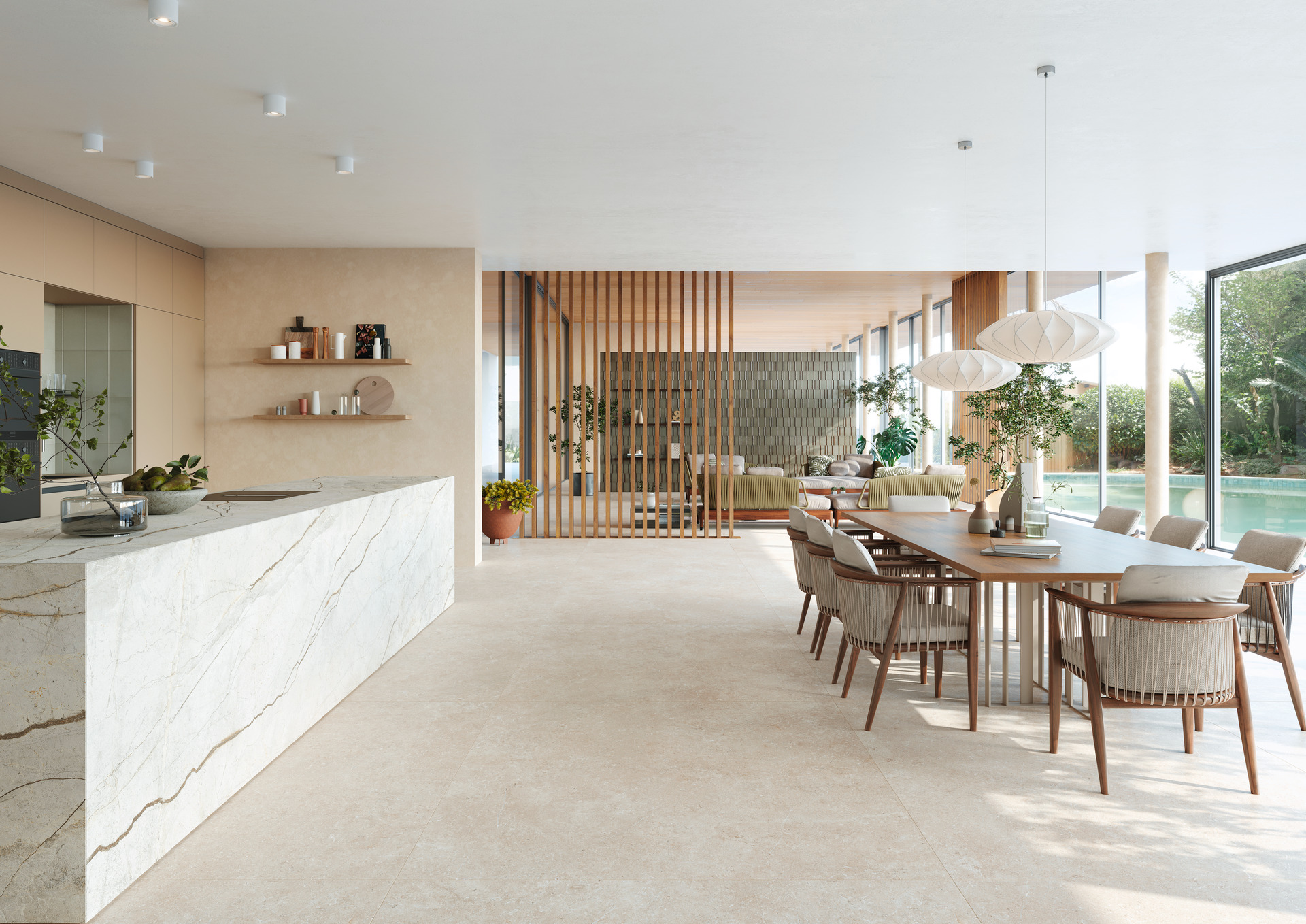 Mystone Limestone / интерьер