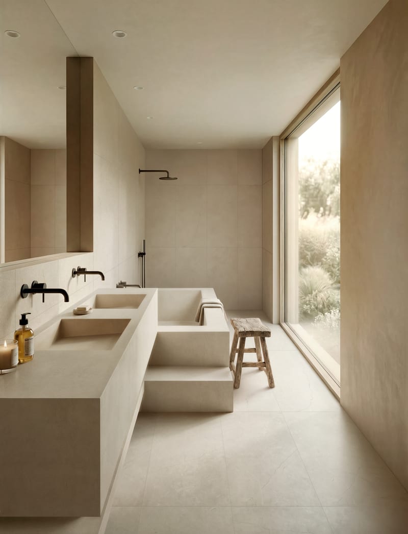 Mystone Pietra di Sicilia в интерьере