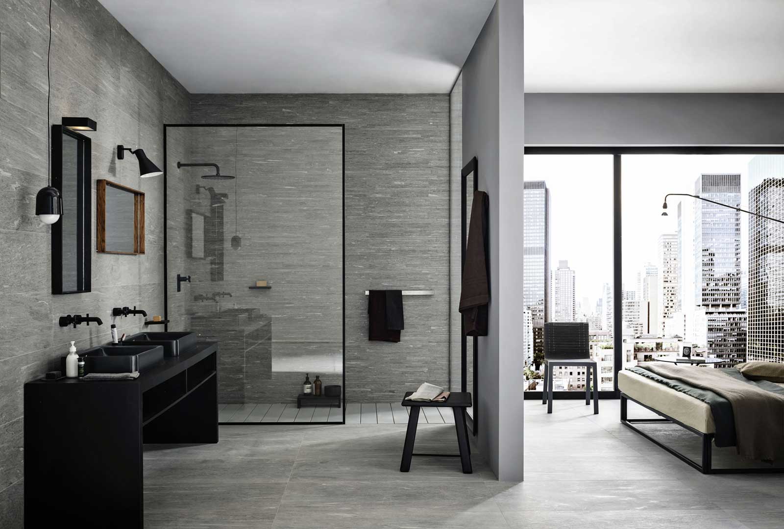 Mystone Pietra Di Vals / интерьер