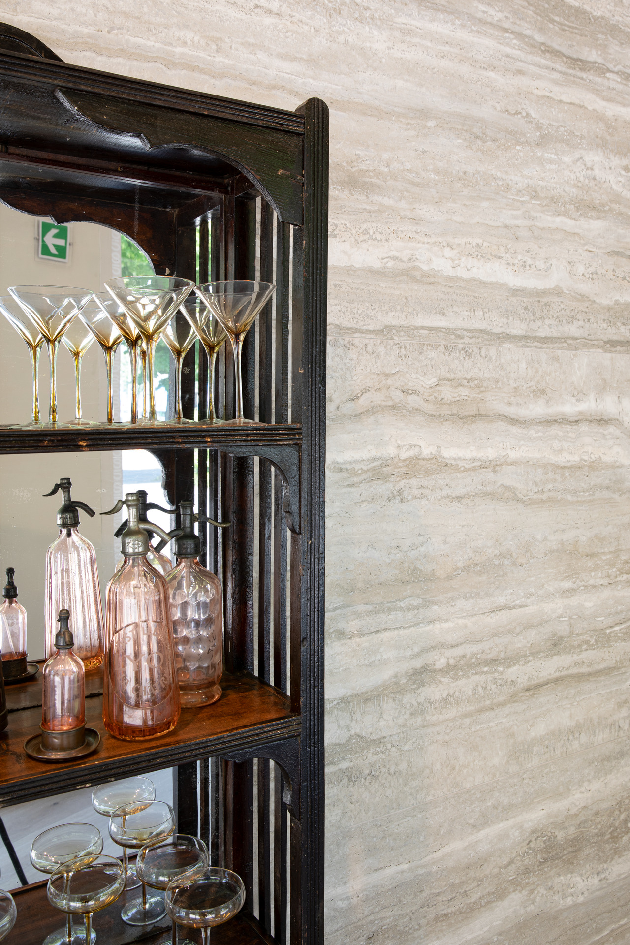 Mystone Travertino / интерьер