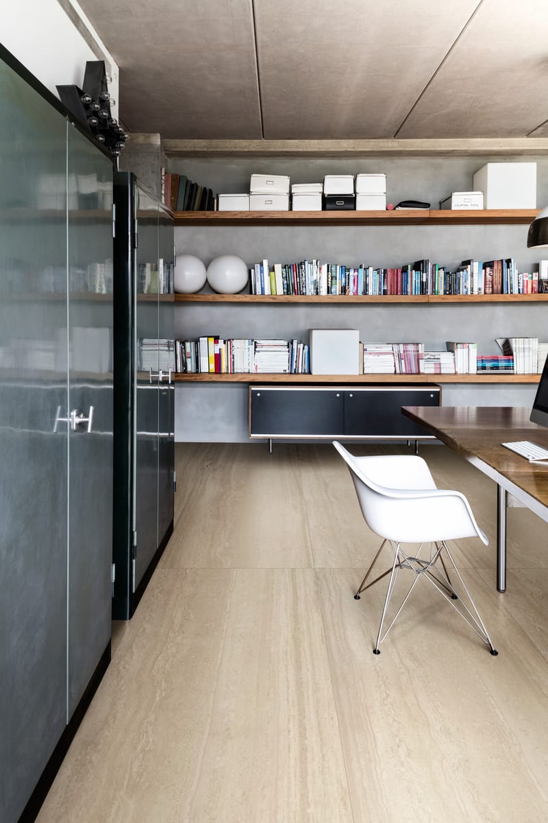 Mystone Travertino в интерьере