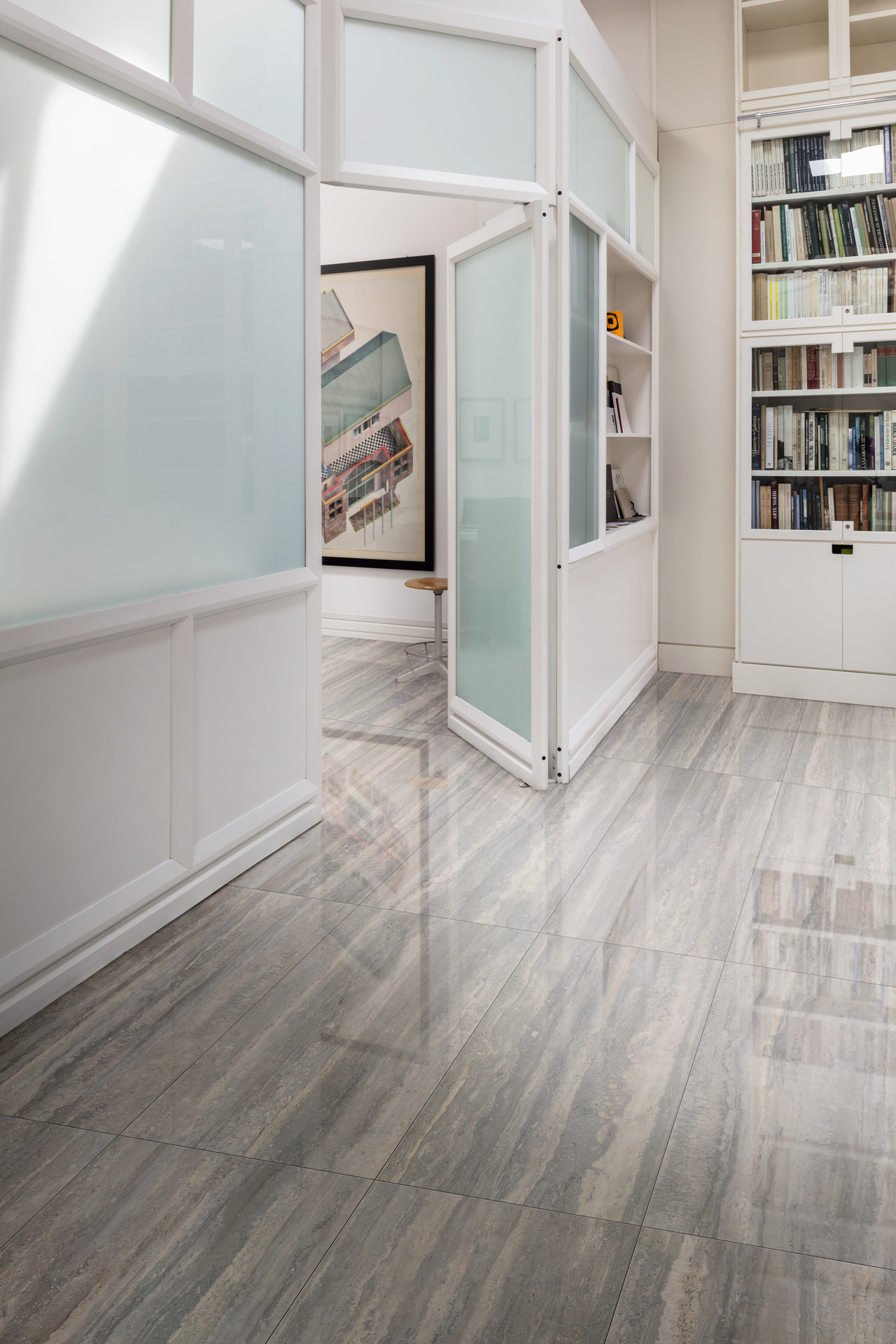 Mystone Travertino / интерьер