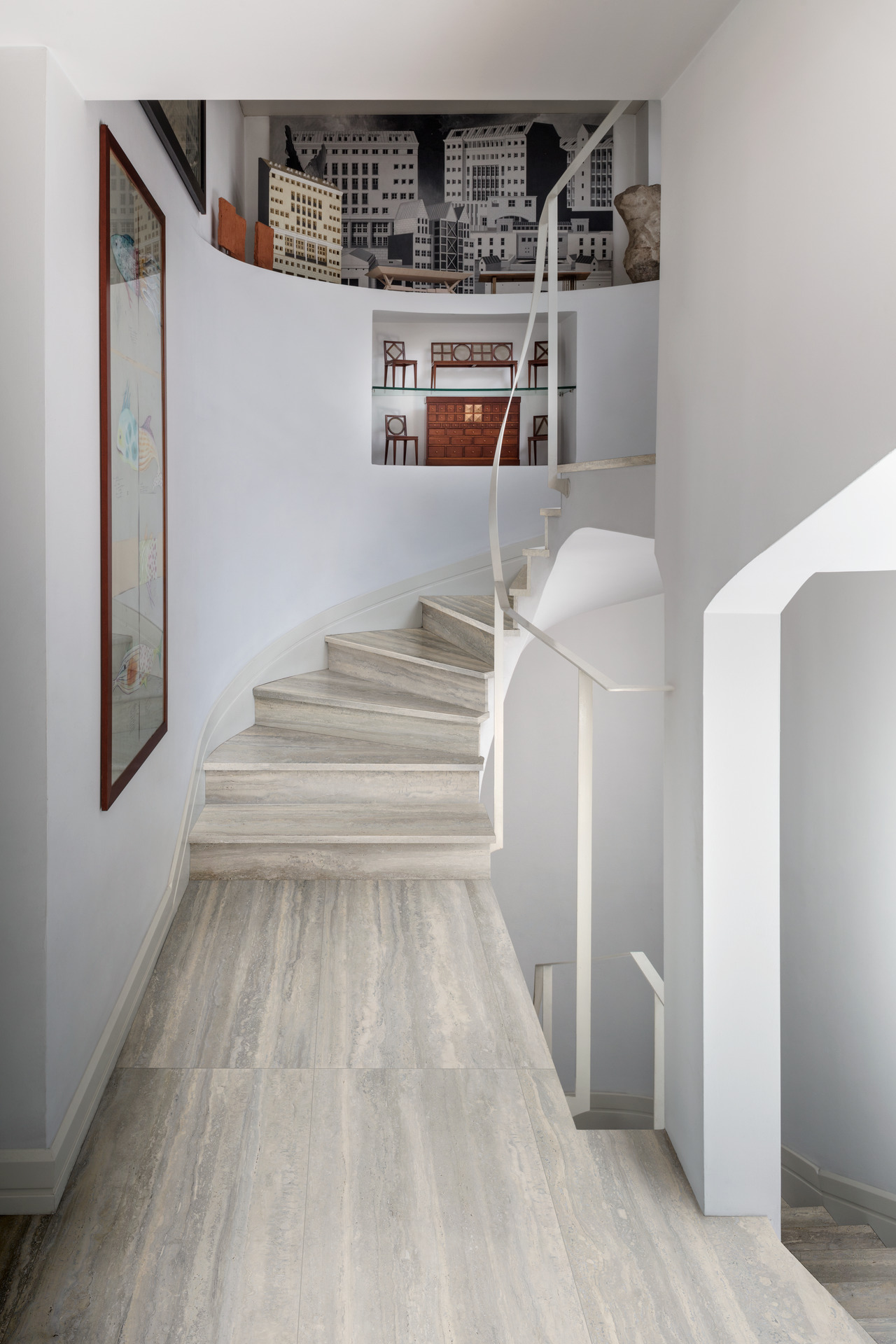 Mystone Travertino / интерьер