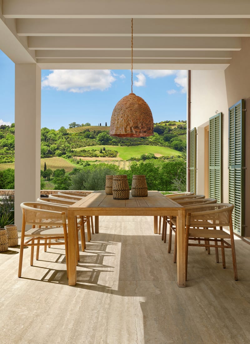 Mystone Travertino20 в интерьере