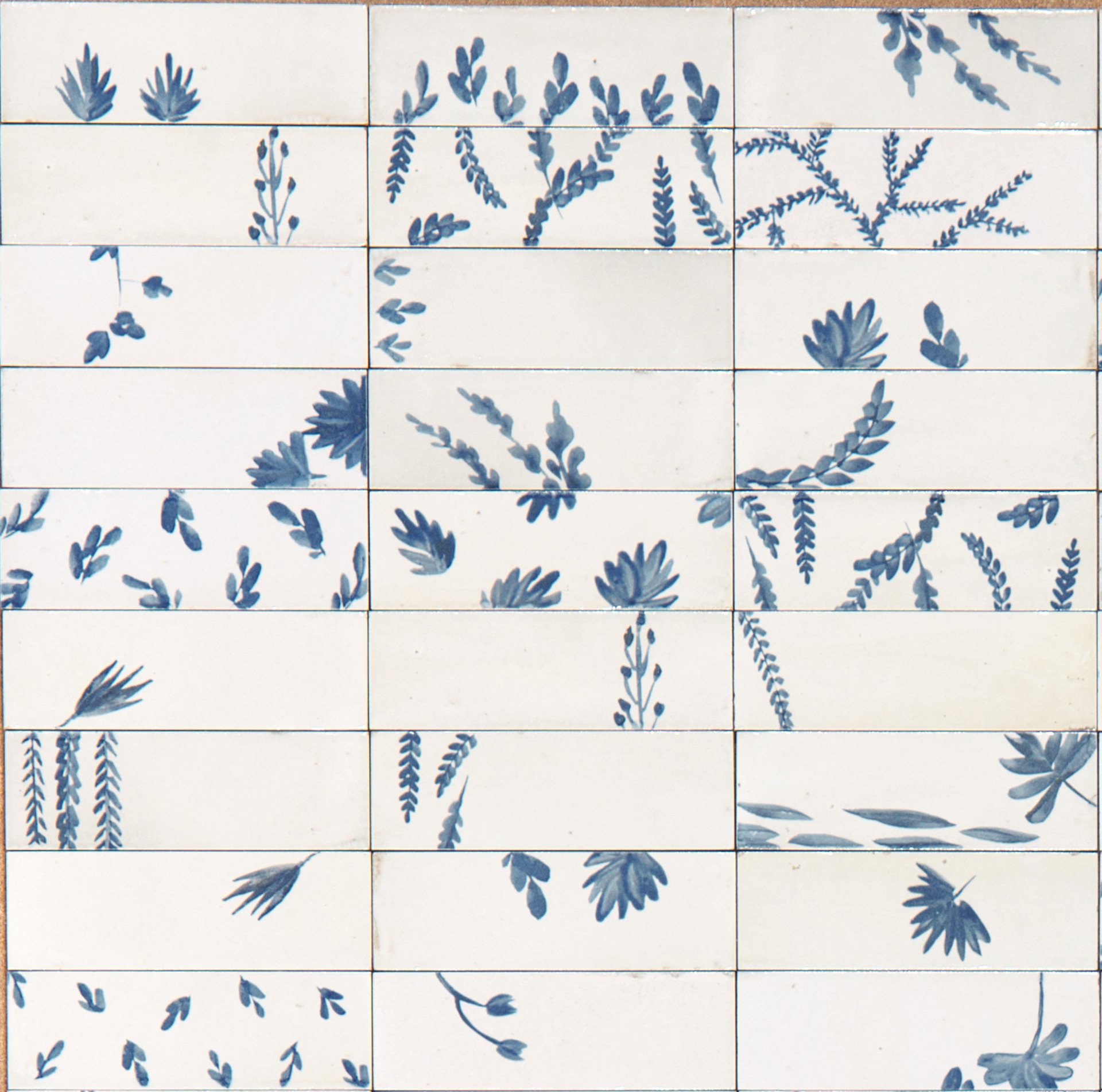 Декор Leaf Bianco
