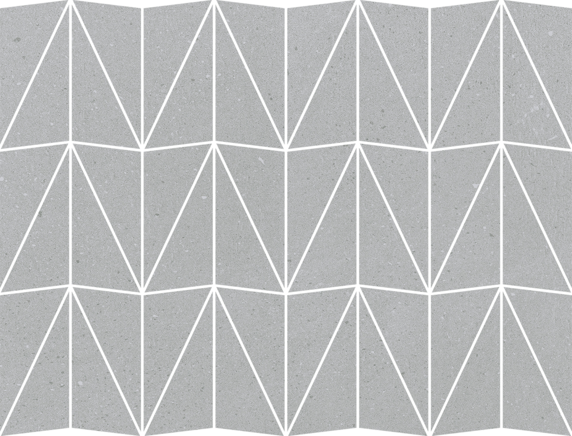 Мозаика Triangolo Cemento