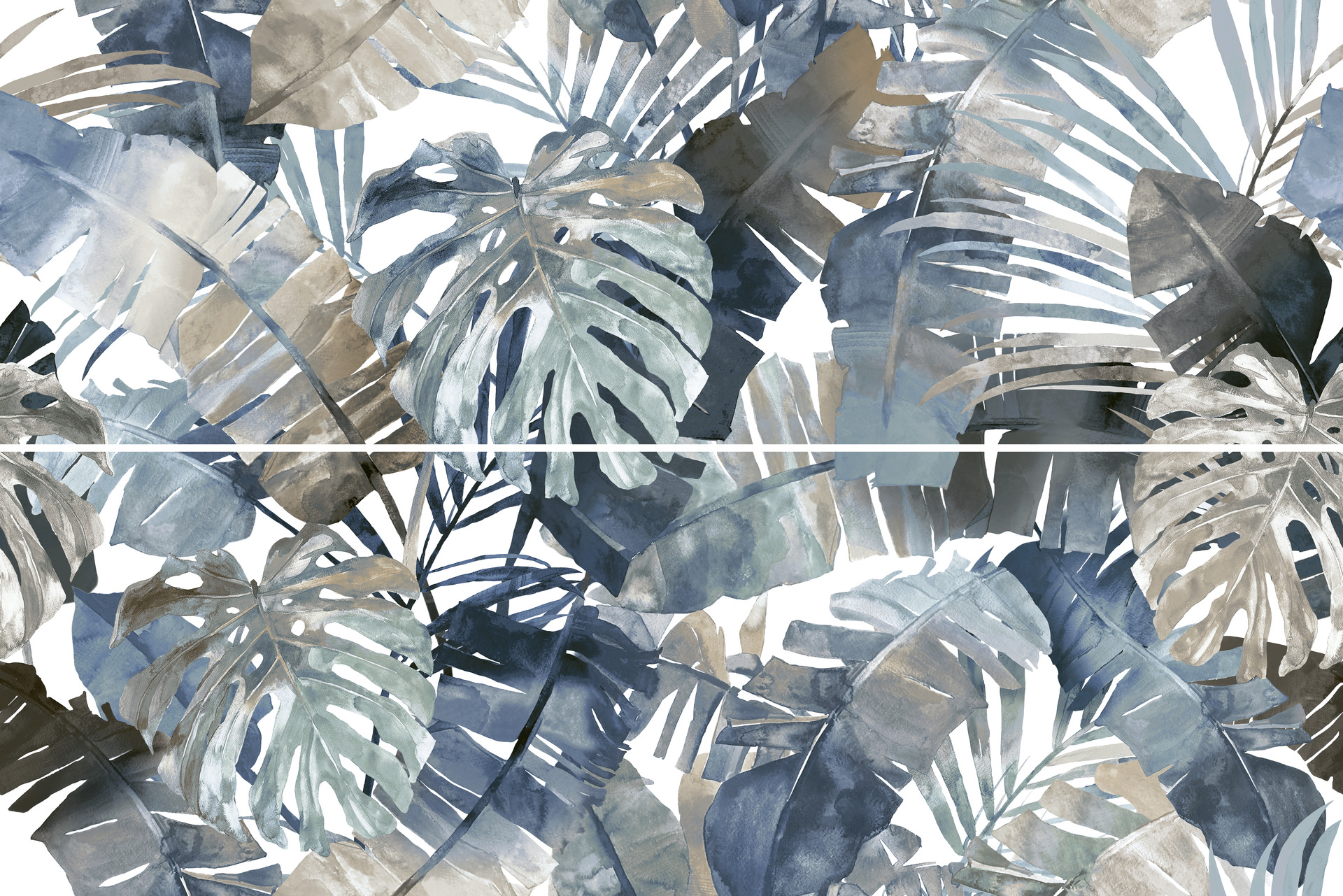 Декор Jungle Touch White