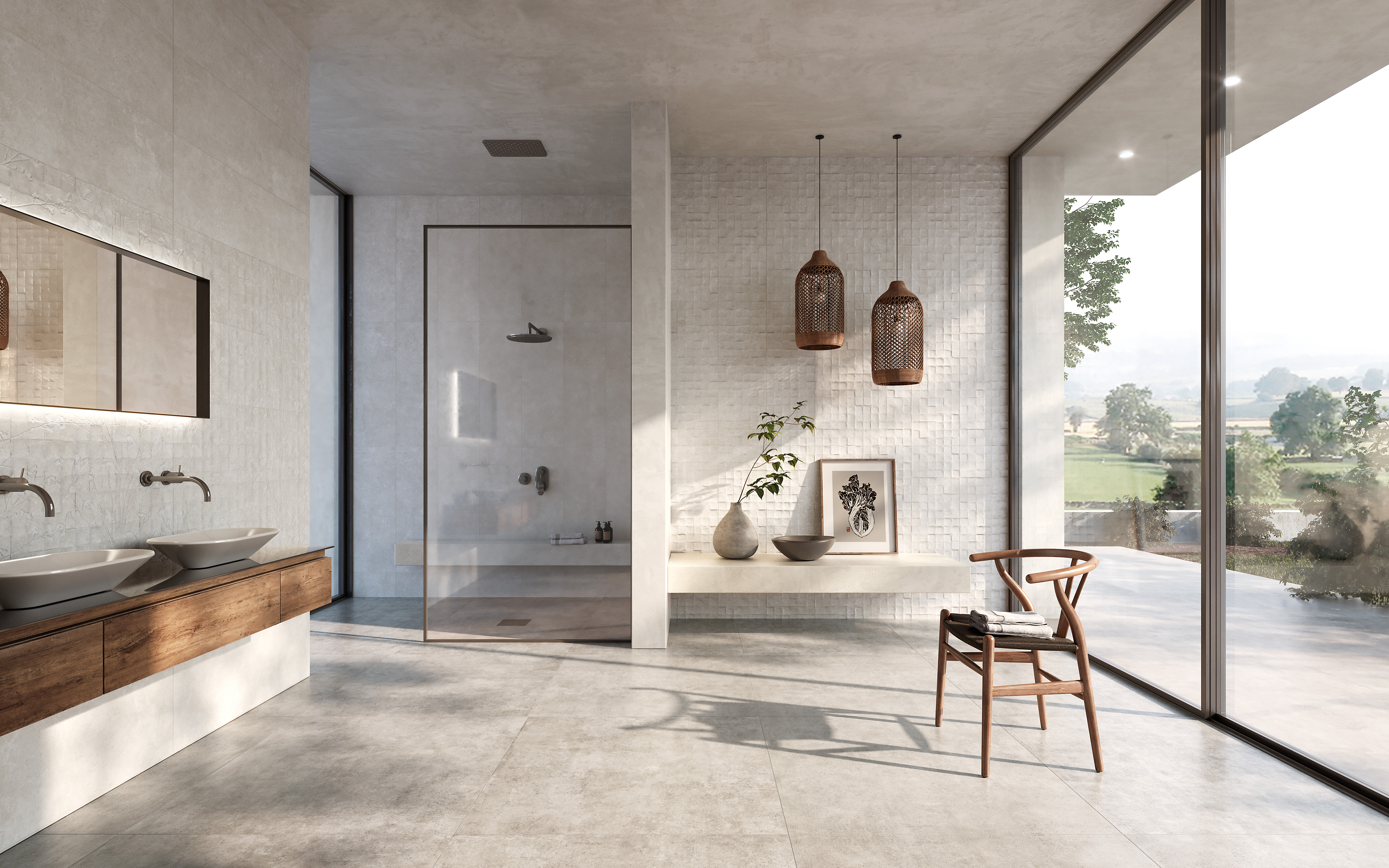Charme Porcelain / интерьер
