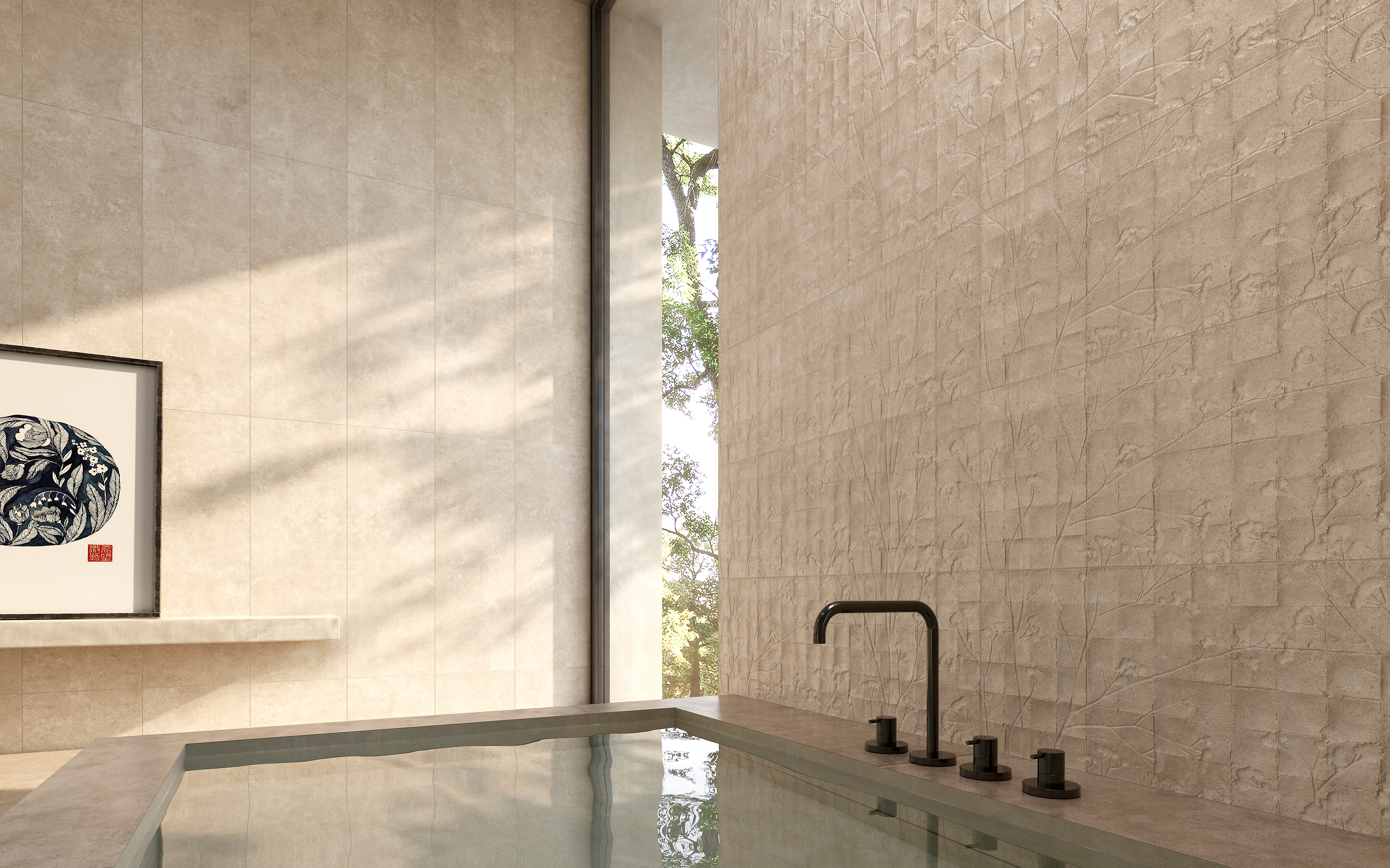 Charme Porcelain / интерьер