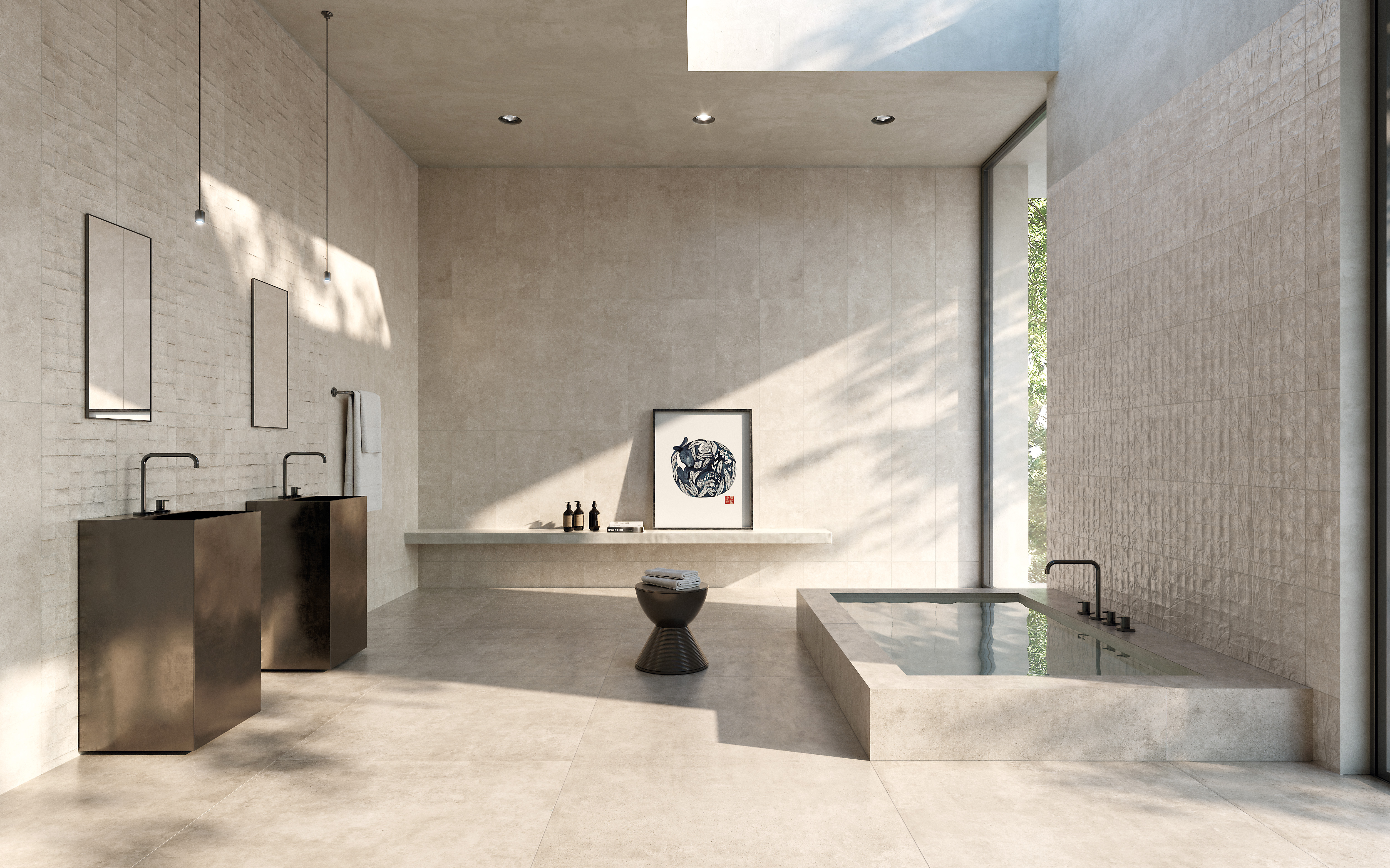 Charme Porcelain / интерьер