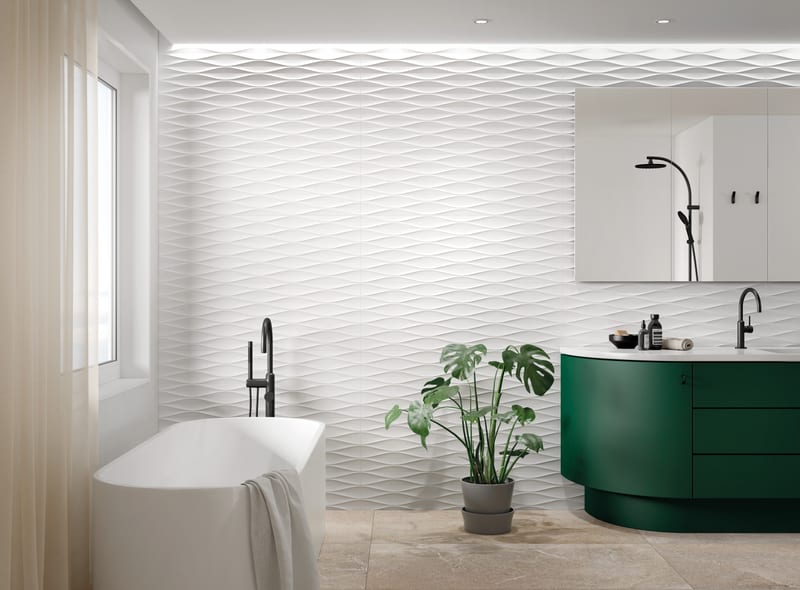 Cotton Wall в интерьере