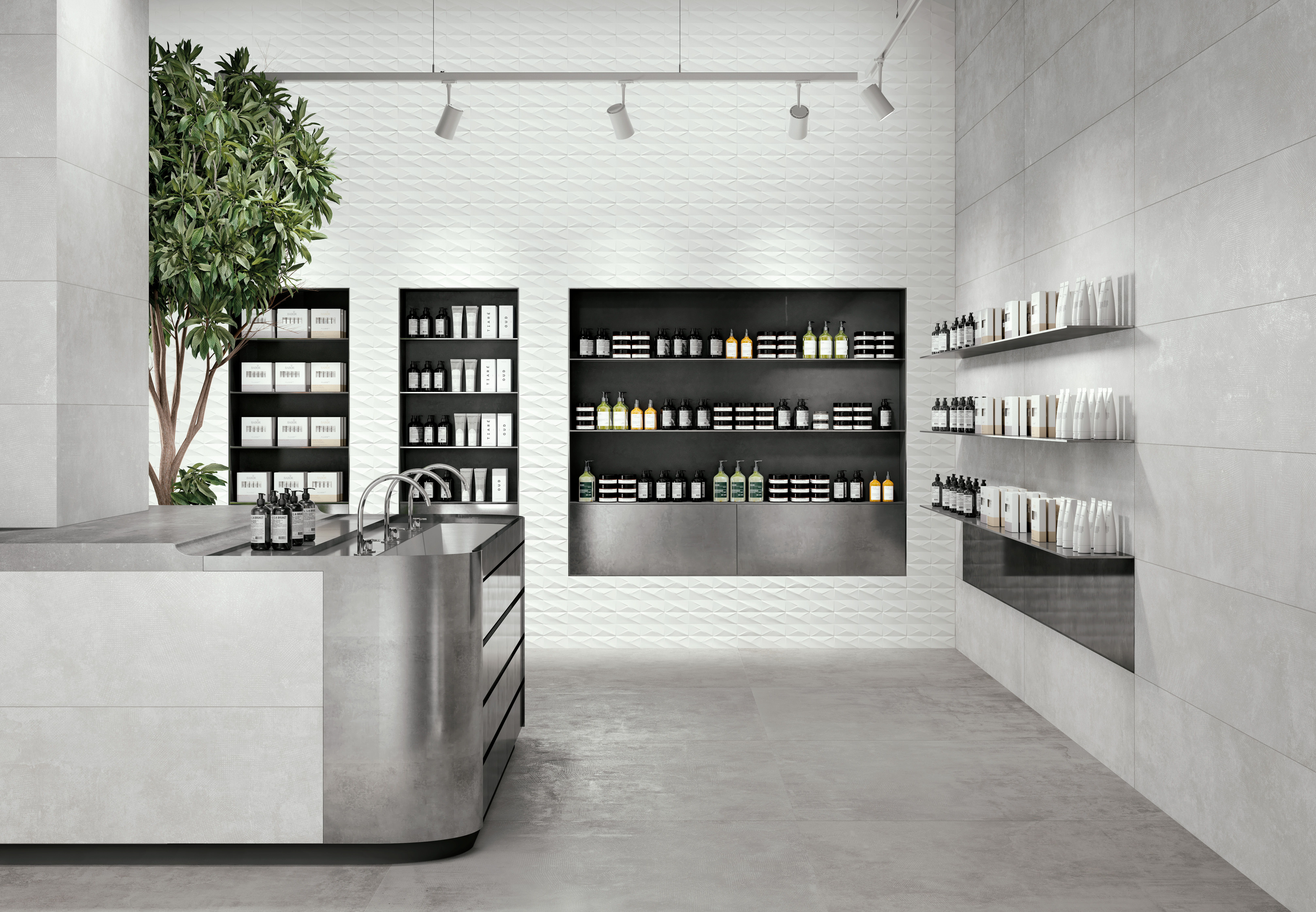 Cotton Wall / интерьер