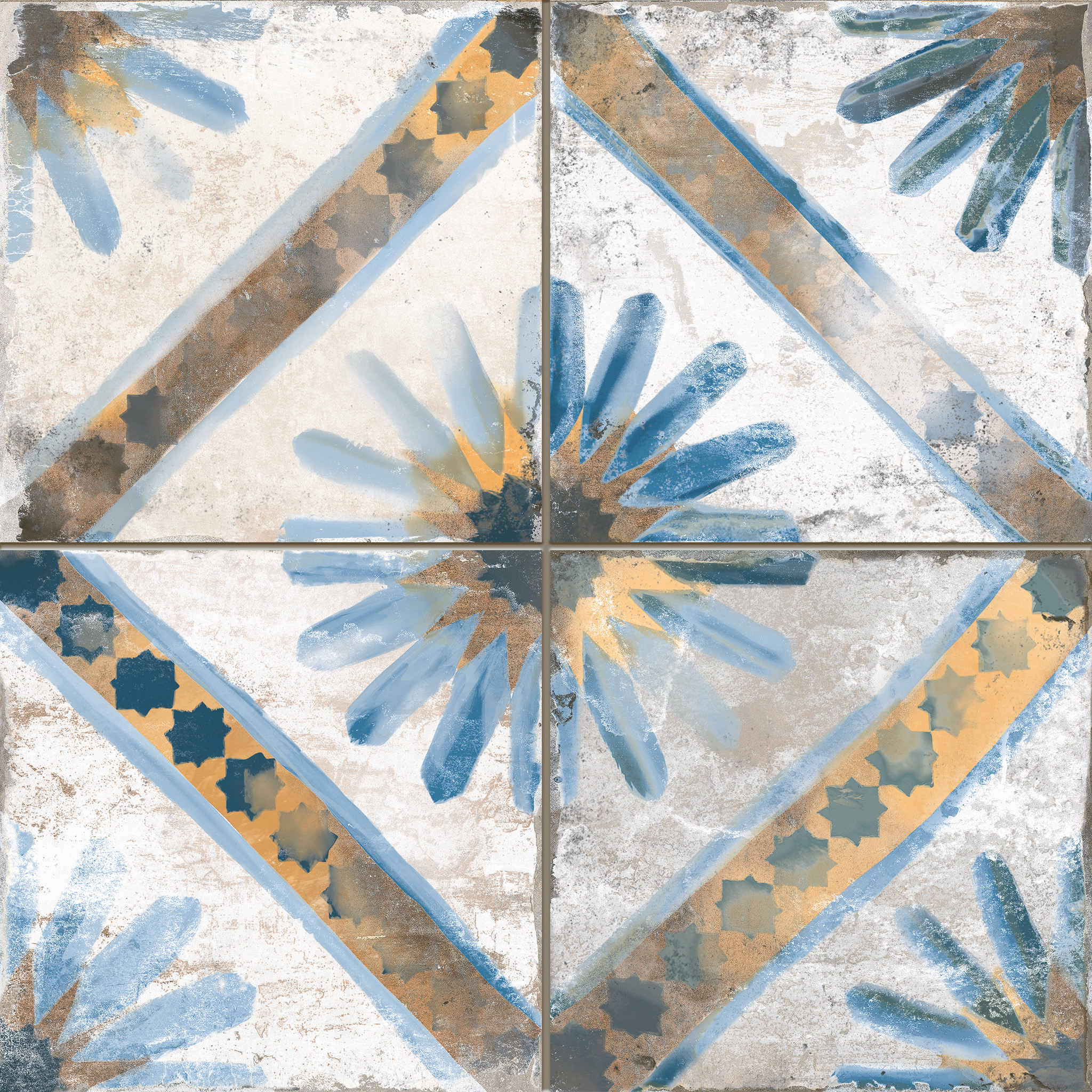 FS Marrakech Blue 45×45