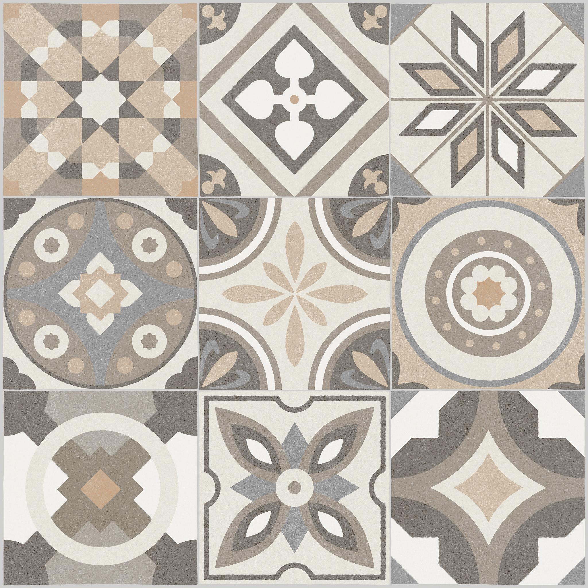 GROUND PORCELAIN Mila Warm LA 60×60