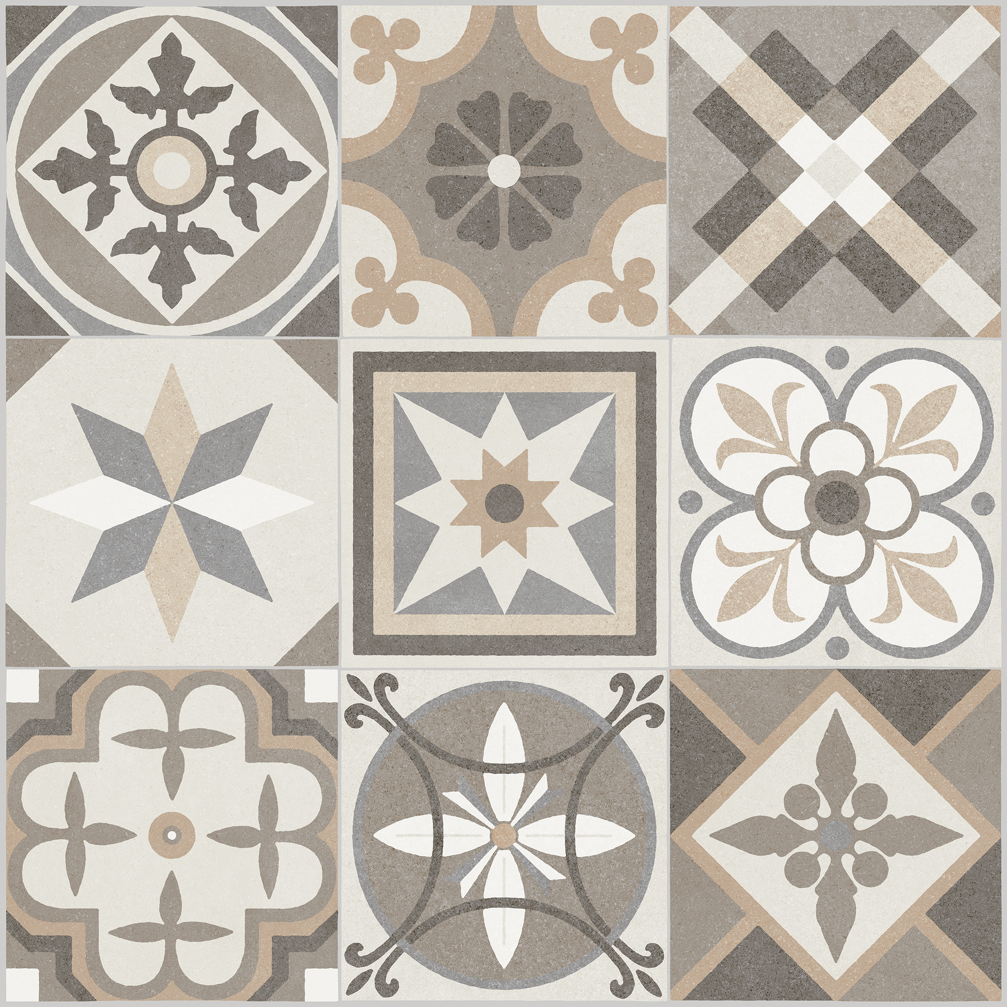 GROUND PORCELAIN Mila Warm SF 60×60
