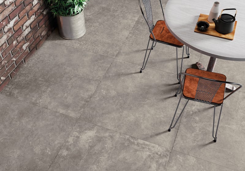 Grunge Porcelain в интерьере