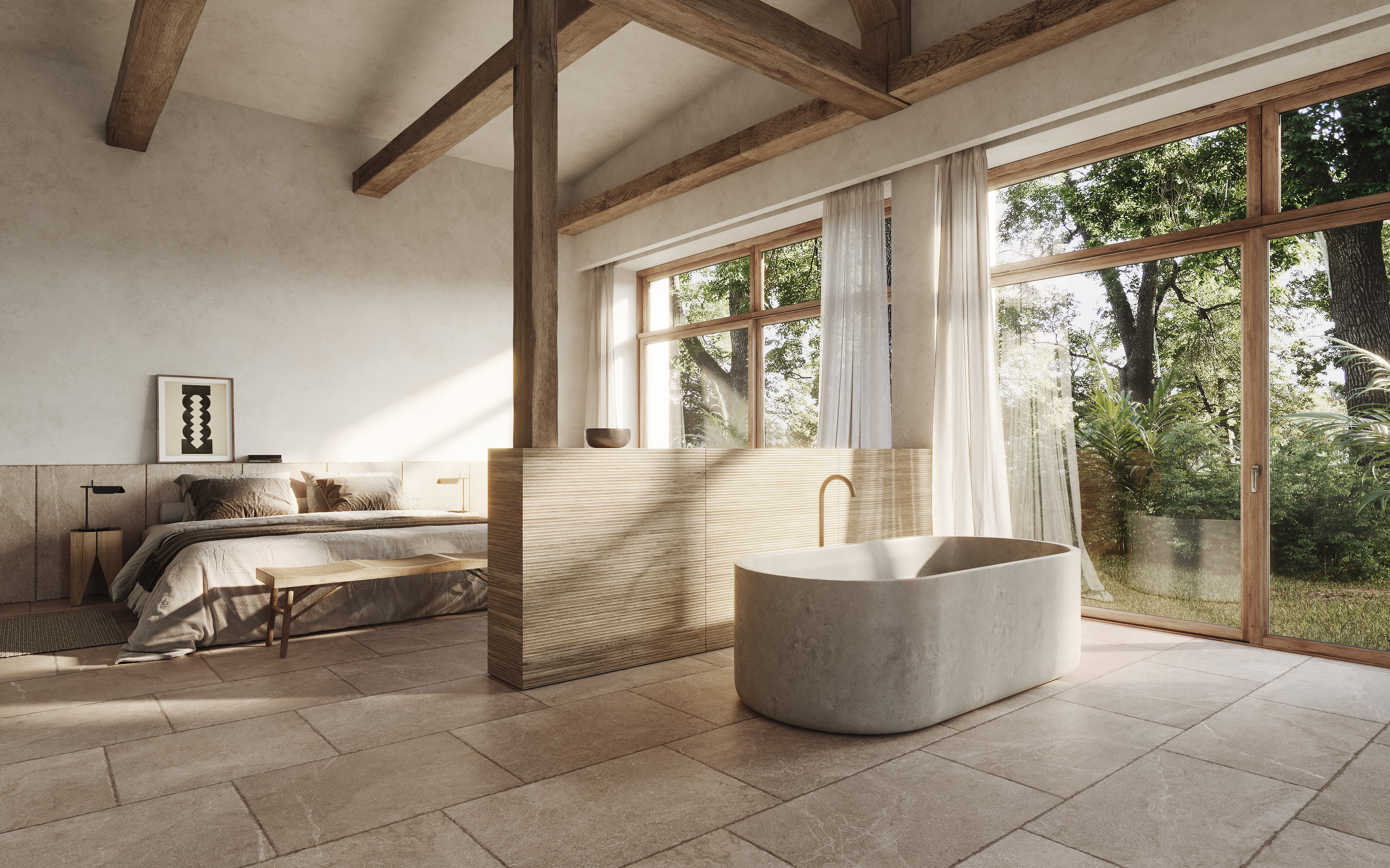 Lucca Flagstone Porcelain