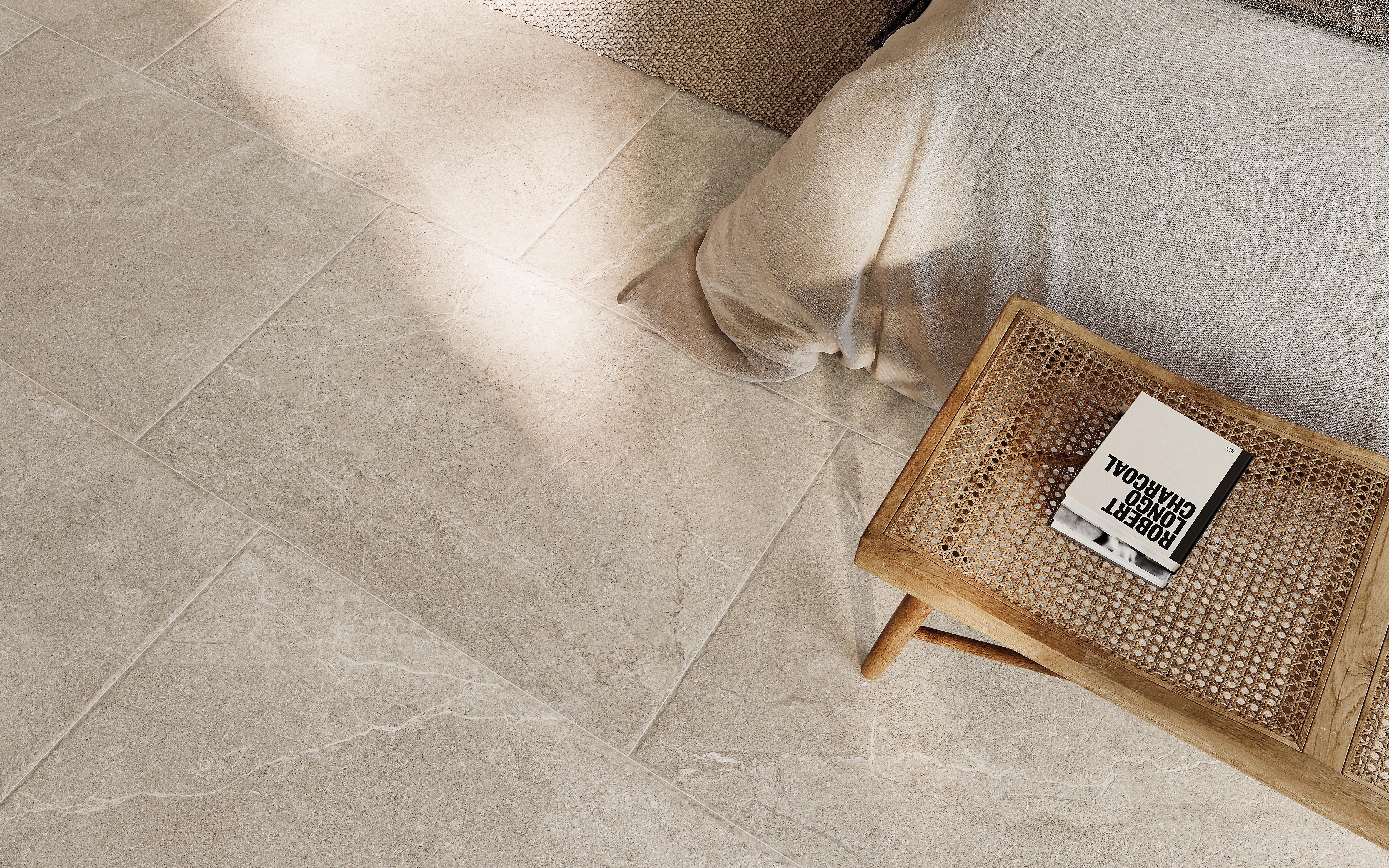Lucca Flagstone Porcelain / интерьер