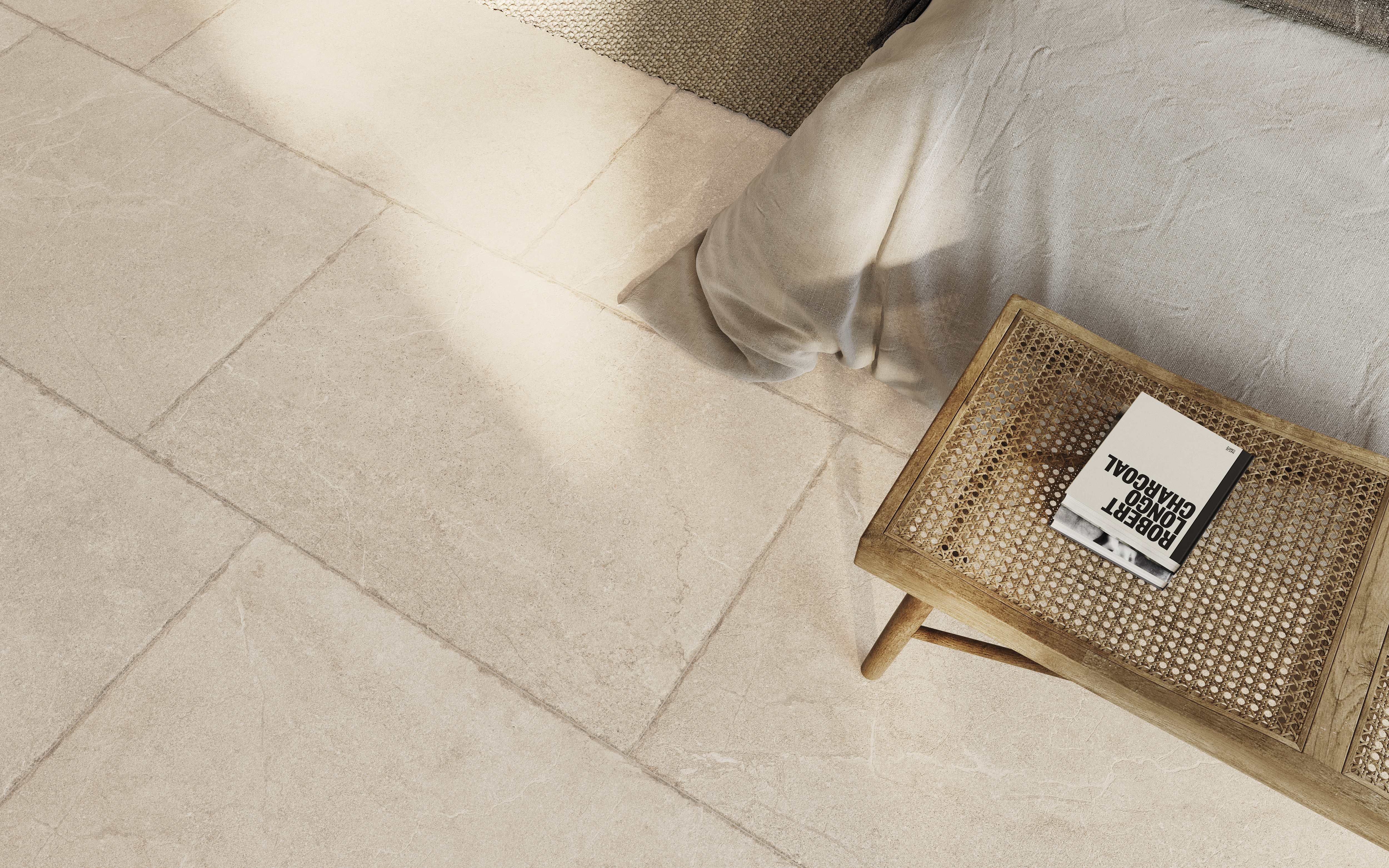 Lucca Flagstone Porcelain / интерьер