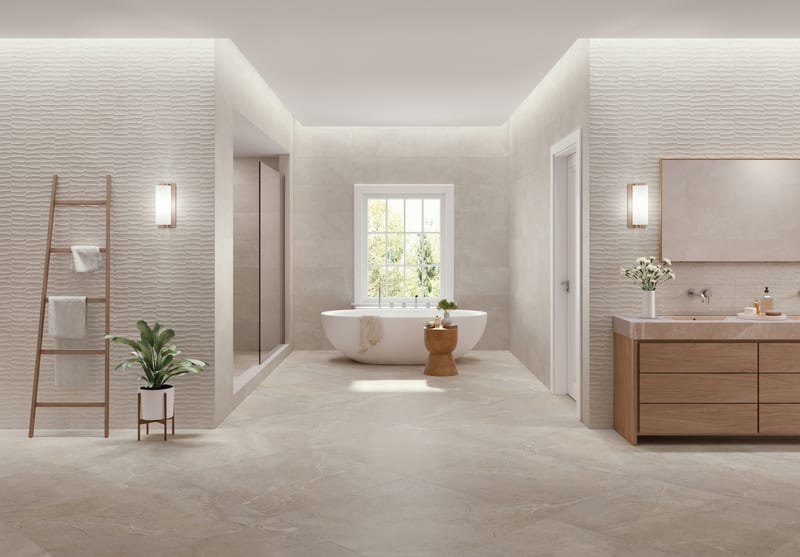 LUCCA PORCELAIN в интерьере