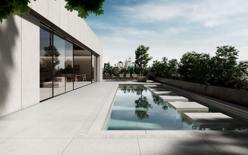 MANHATTAN PORCELAIN в интерьере