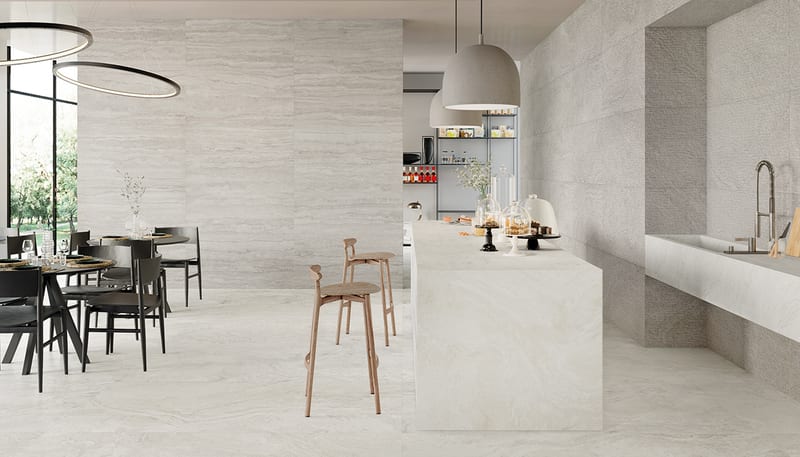 Unique Travertine в интерьере