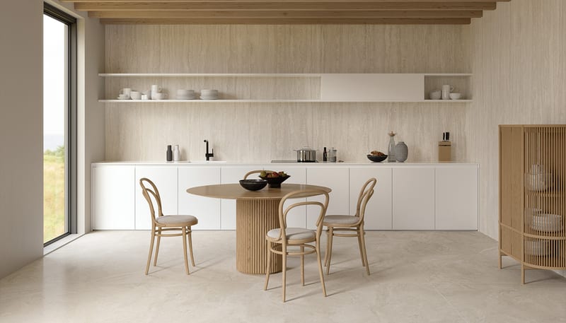 Unique Travertine в интерьере