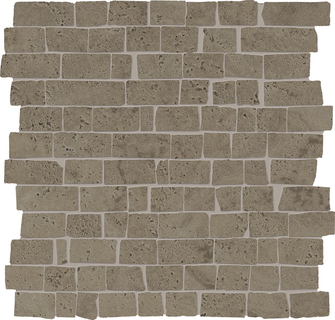 Мозаика Chocolate Travertine mini block minimal cut