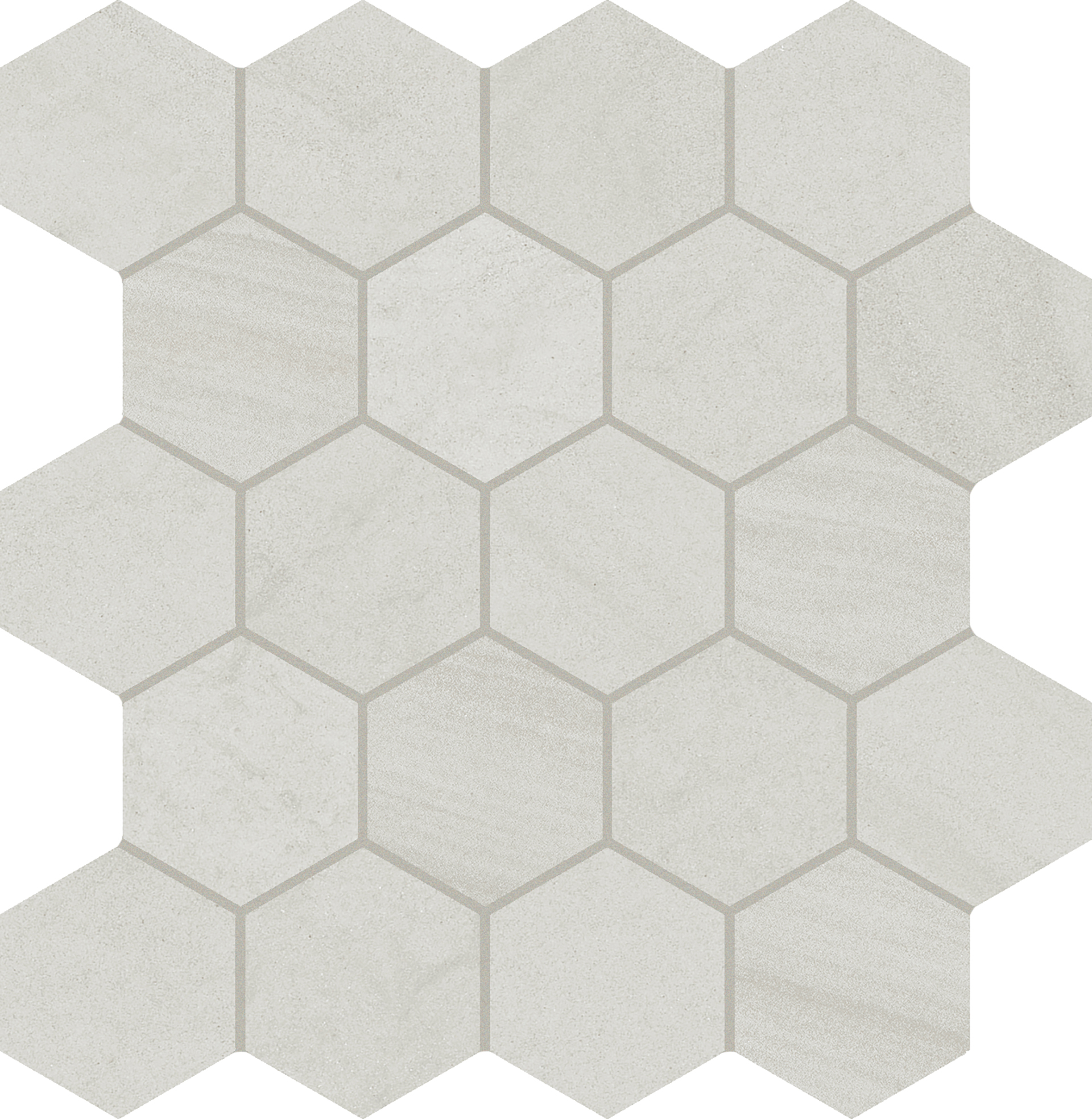 Мозаика Light Grey Varana stone cross cut hexagon