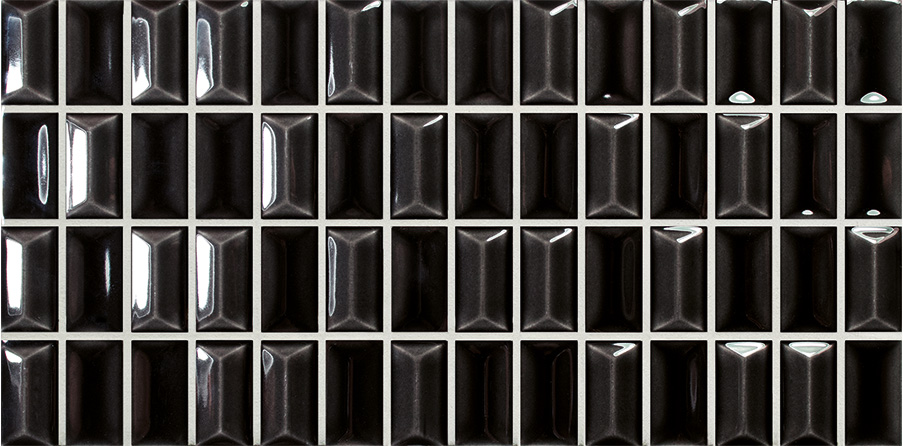 Керамика 3DB Diamond Onix Глянцевая 12.5×25 см
