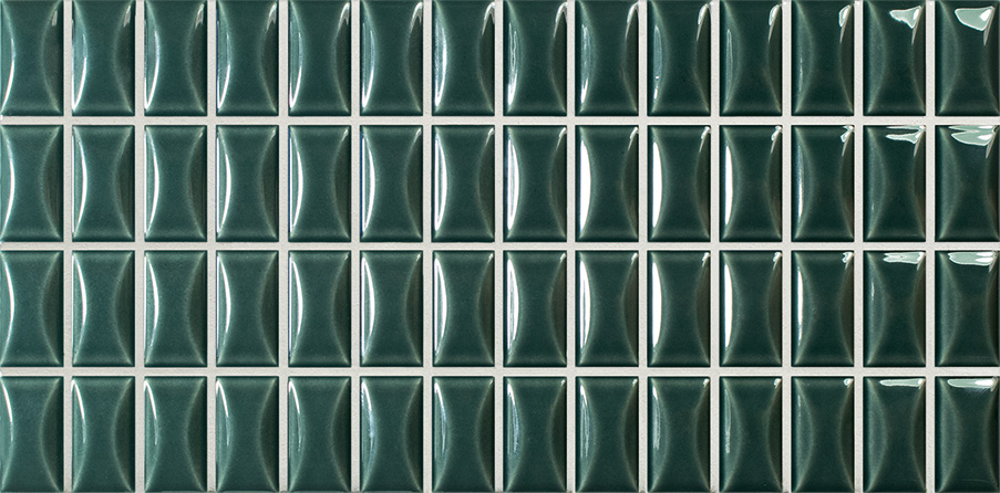 Керамика 3DB Bevel Emerald 12.5×25 см
