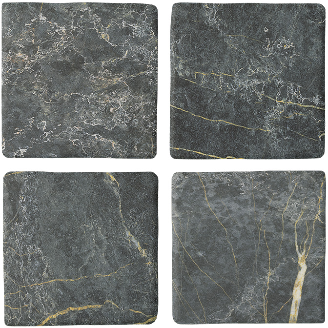 Керамогранит Marble Graphite 11×11 см - коллекция Marble, WOW Design