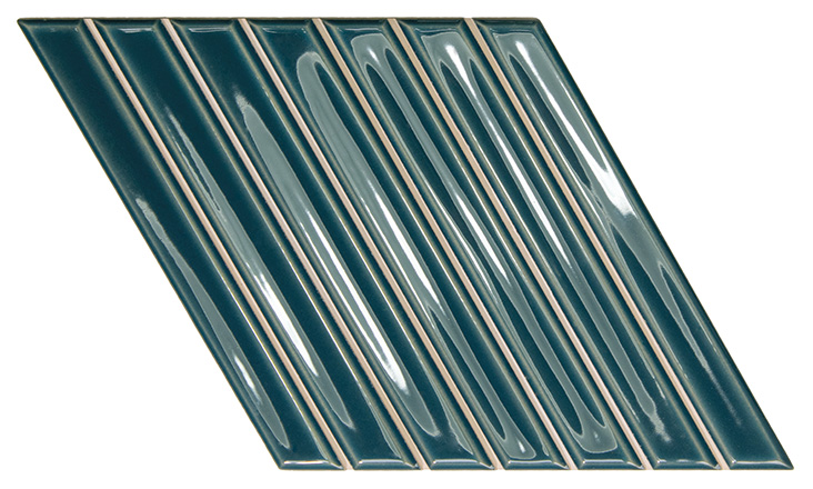Керамика Spike Bars A Peacock Blue 15×25.9 см