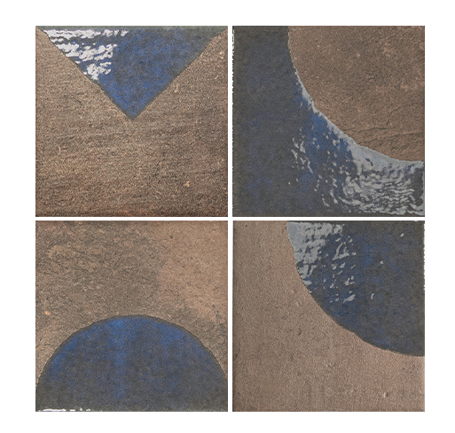 Керамогранит Terre Neuve Mix Umber-Storm 11.6×11.6 см - коллекция Terre, WOW Design