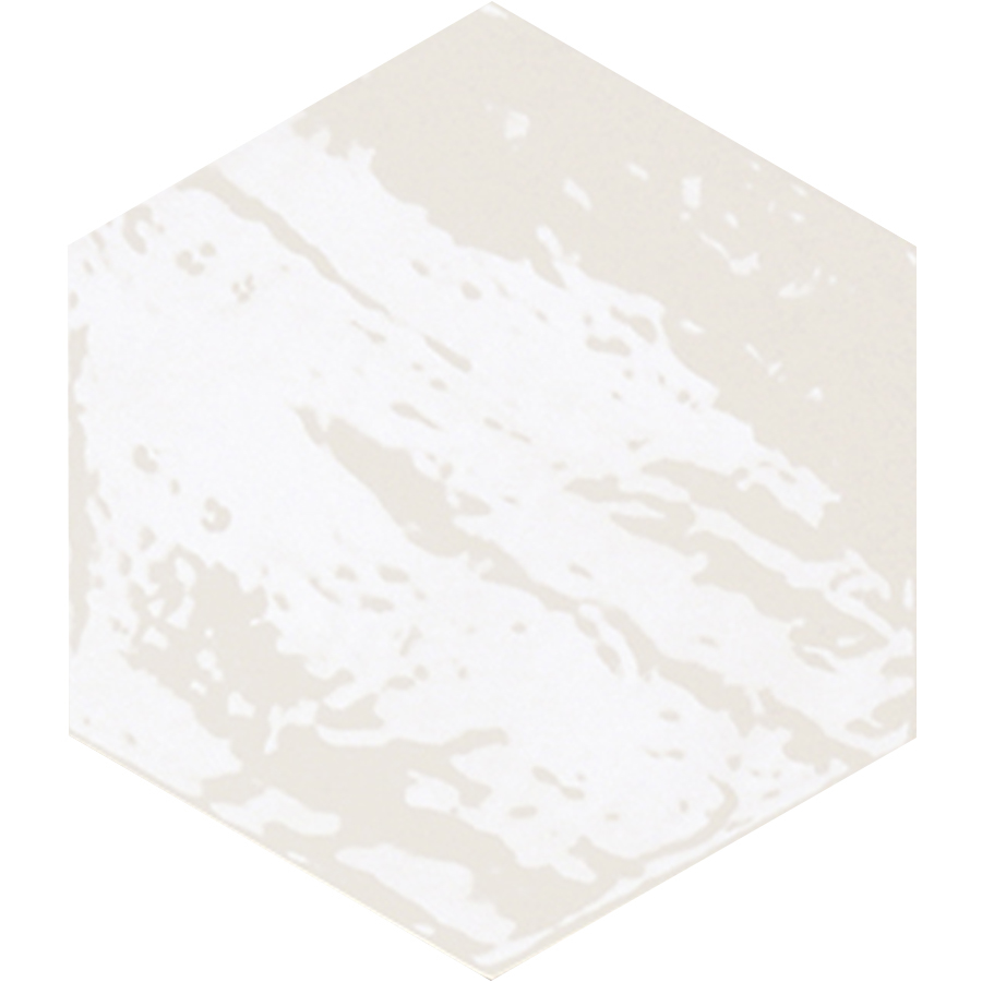 Zellige Hexa White